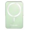 Verbatim Charge 'n' Go Magnetic Wireless Power Bank with stand - 10000 mAh Green