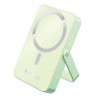 Verbatim Charge 'n' Go Magnetic Wireless Power Bank with stand - 10000 mAh Green