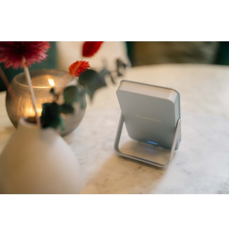Verbatim Charge 'n' Go Magnetic Wireless Power Bank with stand - 10000 mAh Blue