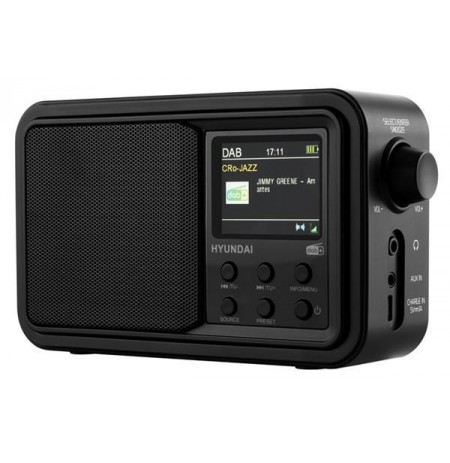 Radijo imtuvas DAB+/FM, Bluetooth, HYUNDAI PR650BTDAB