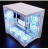 Chieftec GM-30W-TG-OP computer case Cube White