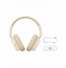 Baseus Bowie H1i Headset Wireless Head-band Calls/Music USB Type-C Bluetooth White