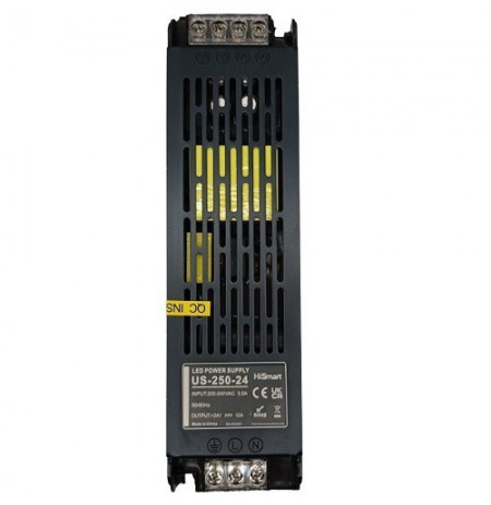 Maitinimo šaltinis 24V, 10A, 240W