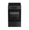 Whirlpool Cooker | W5I8LCSTA | Hob type Induction | Oven type Electric | Anthracite | Width 50 cm | Depth 60 cm | 60 L