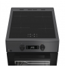 Whirlpool Cooker | W5I8LCSTA | Hob type Induction | Oven type Electric | Anthracite | Width 50 cm | Depth 60 cm | 60 L