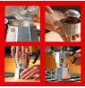 Bialetti Moka Express Moka pot 0.55 L Black, Silver