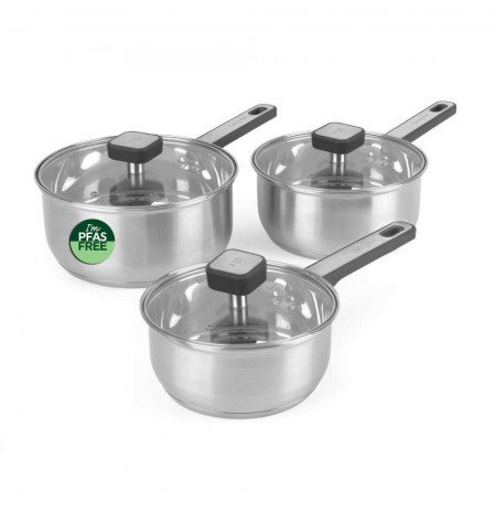 Salter BW14627 Expert  3 Piece (16/18/20cm)  Pan Set