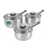 Salter BW14627 Expert  3 Piece (16/18/20cm)  Pan Set