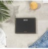 Salter 9207 BGHCFEU12  Compact Electronic Bathroom Scale, Black