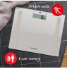 Salter 9113 GFEU12  Compact Glass Analyser Bathroom Scales, Grey