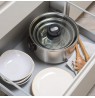 Salter BW14354 Stack-In Stainless Steel 3 Piece (16/22/24 cm) Stockpot Set