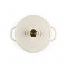 Salter BW13771C Chester 3.4L Cast Iron Casserole Pot 24 cm, Cream