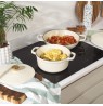 Salter BW13771C Chester 3.4L Cast Iron Casserole Pot 24 cm, Cream
