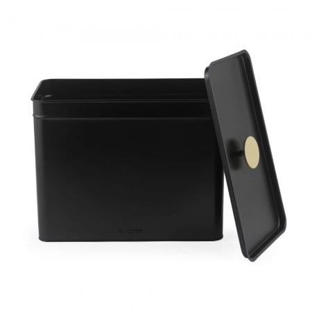 Salter BW14371 Alchemy Bread Bin, Black
