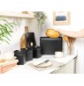 Salter BW14371 Alchemy Bread Bin, Black