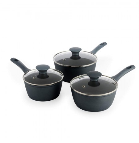 Salter BW13591DU Megastone Excellence 3 Piece Pan Set