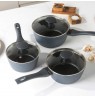Salter BW13591DU Megastone Excellence 3 Piece Pan Set