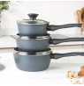 Salter BW13591DU Megastone Excellence 3 Piece Pan Set