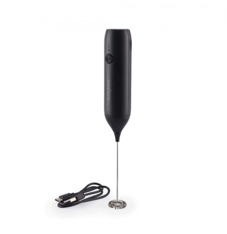 Salter BW14234 Rechargable Milk Frother, Black
