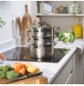 Salter BW13906 Timeless 18 cm 3-Tier Steamer