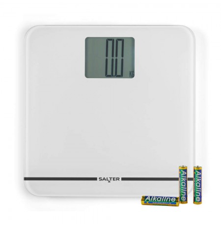 Salter 9075 WFEU12 Max Electronic Bathroom Scale, White