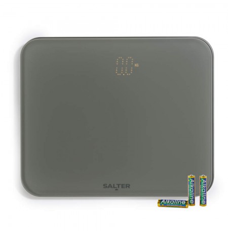 Salter 9204 GFEU12 Shadow Digital Bathroom Scale, Grey
