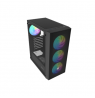 Fury PC Case | SHOBO SH8F ARGB | Black | Midi Tower