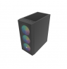 Fury PC Case | SHOBO SH8F ARGB | Black | Midi Tower