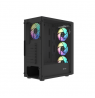 Fury PC Case | SHOBO SH8F ARGB | Black | Midi Tower