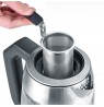 Severin WK 3479 electric kettle 1.7 L 3000 W Black, Stainless steel