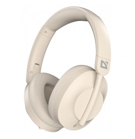 HEADPHONES DEFENDER BLUETOOTH FREEMOTION B485 ANC BEIGE