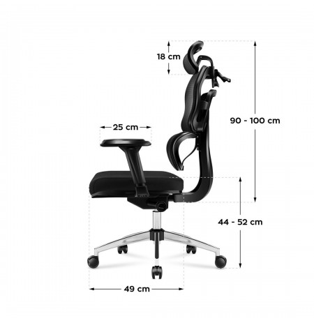 Office armchair MA-Expert 4.9 Black