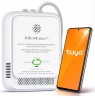 Qoltec 52654 2in1 natural gas and carbon monoxide (CO) leak detector | CH4 | CO | NG | Tuya | Wi-Fi | 85dB alarm | LED