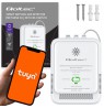 Qoltec 52651 Natural Gas Leak Sensor | CH4 detector | NG | Tuya | Wi-Fi | 85dB alarm | LED