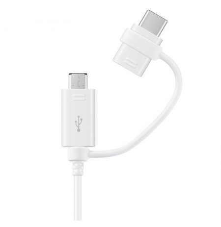 Samsung EP-DG930 USB cable 1.5 m USB 2.0 USB A USB C/Micro-USB B White