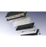 HATOR Skyfall Pro Wireless 100 keyboard Gaming USB + RF Wireless + Bluetooth QWERTY US English Black, Grey