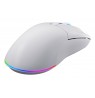 HATOR Pulsar 3 Wireless, white - Optical Yellow 100M Switches PixArt PMW 3311 (HTM631)