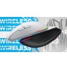 HATOR Pulsar 3 Wireless, white - Optical Yellow 100M Switches PixArt PMW 3311 (HTM631)