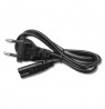 Qoltec 52665 Automatic charger for AGM GEL STD batteries | 24V charger | 2A | 48W | LED | 1.8m cable