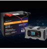 Qoltec 52493 Charger 12V 10A | Rectifier with repair function for AGM GEL LiFePO4 battery | LCD
