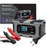Qoltec 52493 Charger 12V 10A | Rectifier with repair function for AGM GEL LiFePO4 battery | LCD
