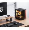 PC Case Jonsbo TK-0, Mini-Tower, Mini-ITX, Tempered Glass, Wood - black