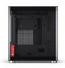 PC Case Jonsbo TK-0, Mini-Tower, Mini-ITX, Tempered Glass, Wood - black