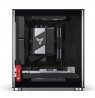 PC Case Jonsbo TK-0, Mini-Tower, Mini-ITX, Tempered Glass, Wood - black