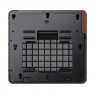 PC Case Jonsbo TK-0, Mini-Tower, Mini-ITX, Tempered Glass, Wood - black