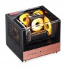 PC Case Jonsbo TK-0, Mini-Tower, Mini-ITX, Tempered Glass, Wood - black