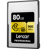 LEXAR CFEXPRESS PRO GOLD R900/W800 (VPG400) 80GB (TYPE A)