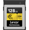 LEXAR CFEXPRESS PRO GOLD R1750/W1500 128GB