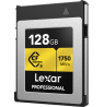 LEXAR CFEXPRESS PRO GOLD R1750/W1500 128GB