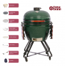 TunaBone | Kamado classic 26" grill | Size XL | Green